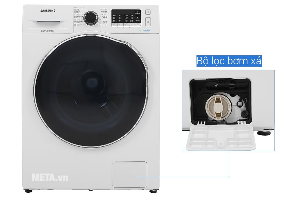 Máy giặt sấy Samsung WD95J5410AW/SV (9,5kg giặt, 6kg sấy)