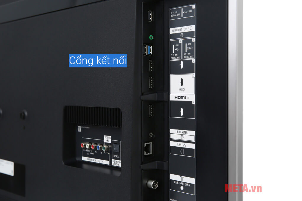 Tivi Sony Android 4K 43 inch KD-43X8500G/S (Bạc)