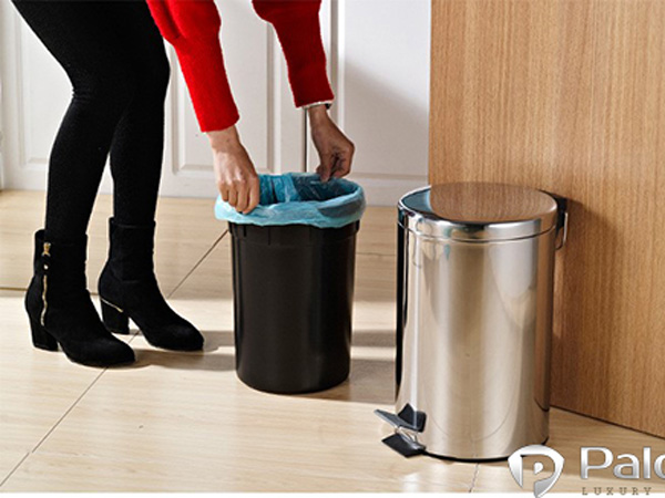 Thùng rác inox đạp chân Paloca (20 lít)