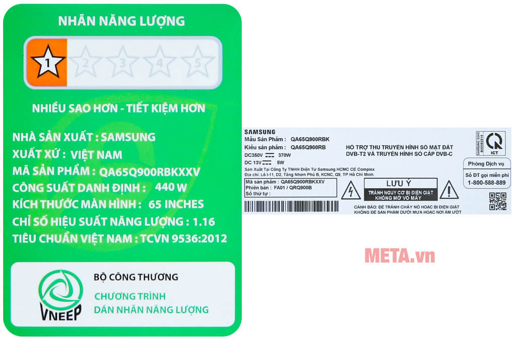 Smart Tivi QLED Samsung 8K 65 inch QA65Q900RBKXXV