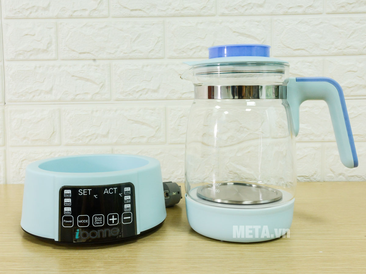 Bình đun nước thông minh ibonne IB-21 1,2 lít