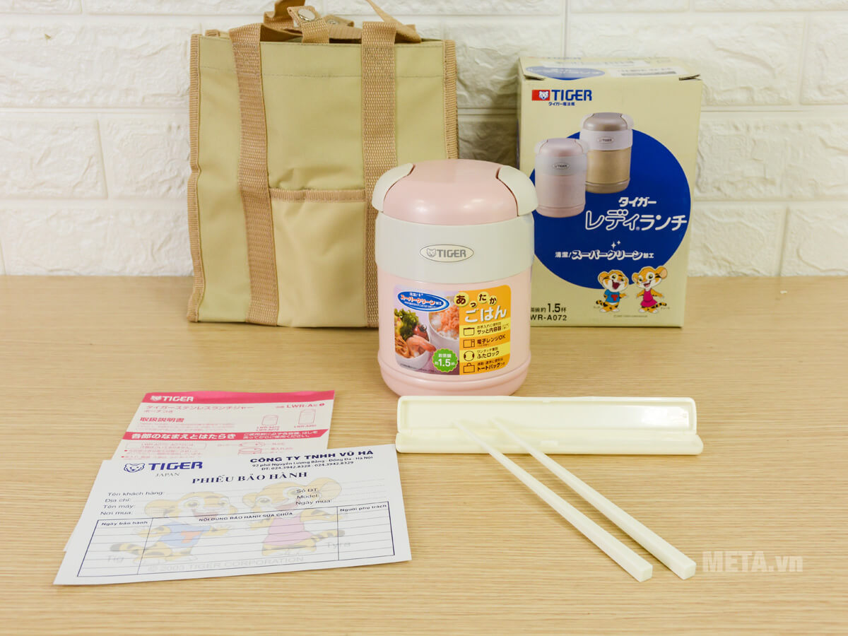 Hộp đựng cơm Tiger LWR-A072 (2 ngăn)