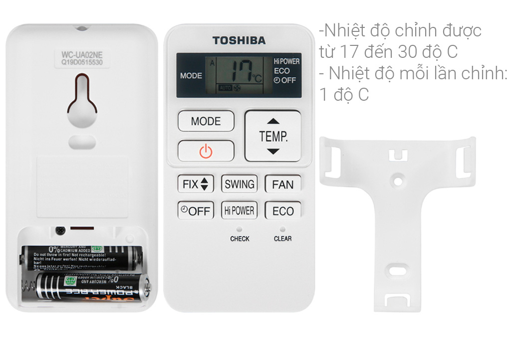 Máy lạnh Toshiba Inverter 1.5 HP RAS-H13C2KCVG-V (Mới 2020)