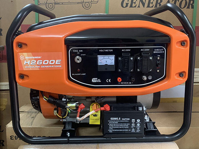 Máy phát điện chạy xăng Huspanda H2600E 2Kw