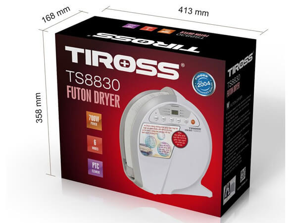 Máy sấy giày Tiross TS8830