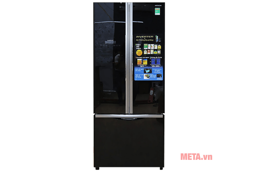 Tủ lạnh Hitachi 455 lít R-FWB545PGV2 (GBW)- Màu nâu