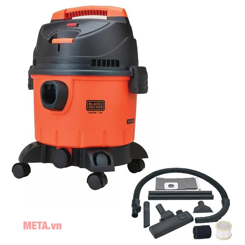 Máy hút bụi khô và ướt Black&Decker BDWD15-B1