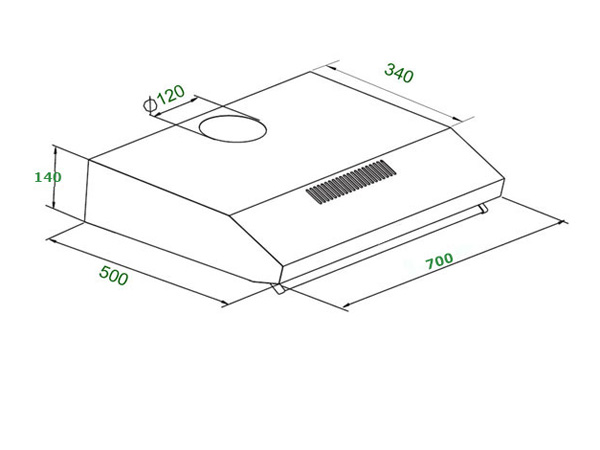 Máy hút mùi Spelier SP-624