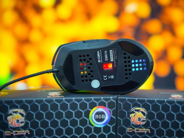 Chuột chơi game E-Dra EM616 Black