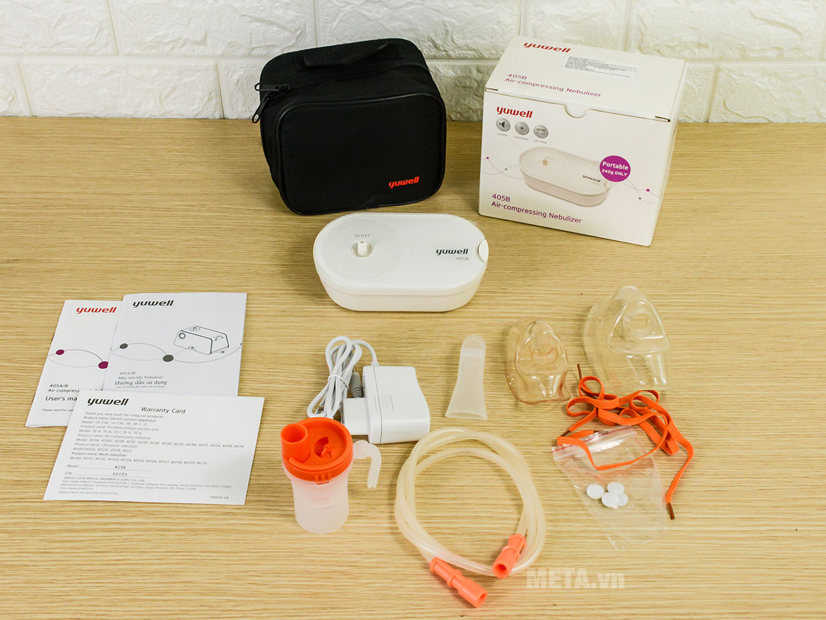 Máy xông khí dung nén khí Yuwell 405B