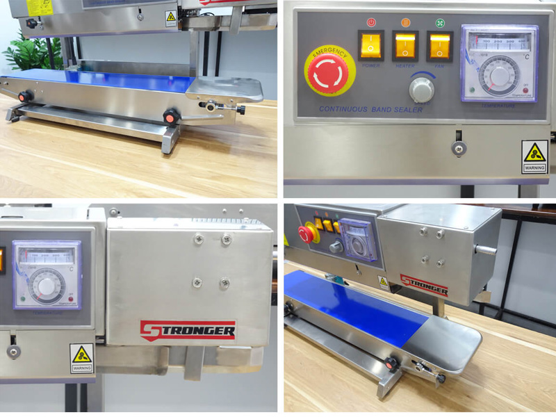 Máy hàn miệng túi liên tục Stronger FRB-770II