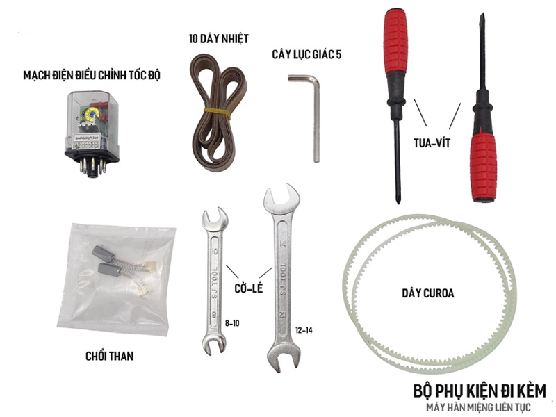 Máy hàn miệng túi liên tục Stronger FRB-770II