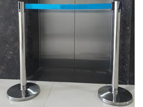 Cột chắn inox dây căng GEV GA-2A  (dây dài 5m)