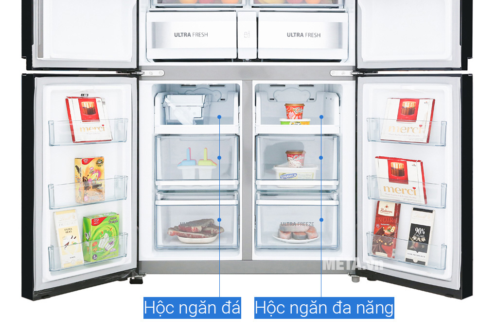 Tủ lạnh Toshiba Inverter 622 lít GR-RF646WE-PGV