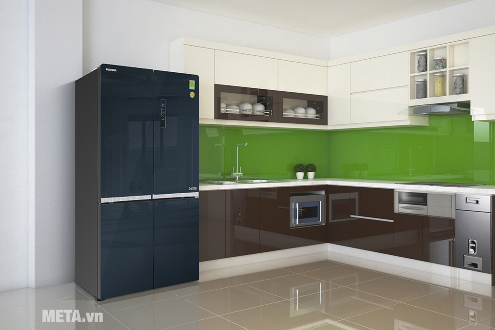 Tủ lạnh Toshiba Inverter 622 lít GR-RF646WE-PGV