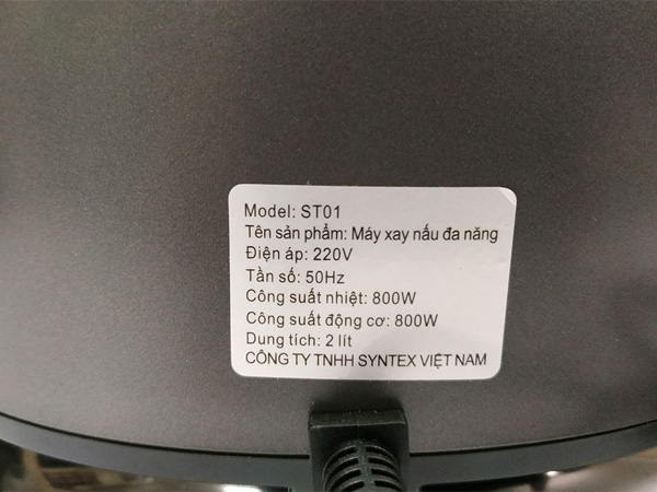 Máy xay nấu đa năng Syntex ST01