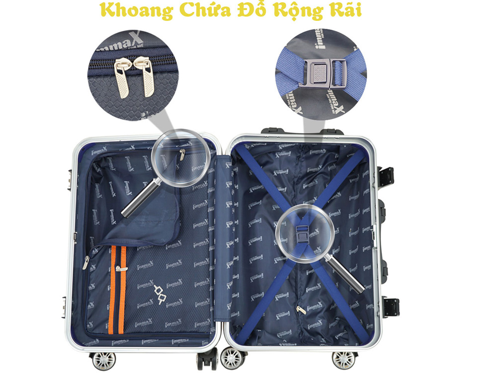 Vali khung nhôm Immax A18 (A20) 20 inch