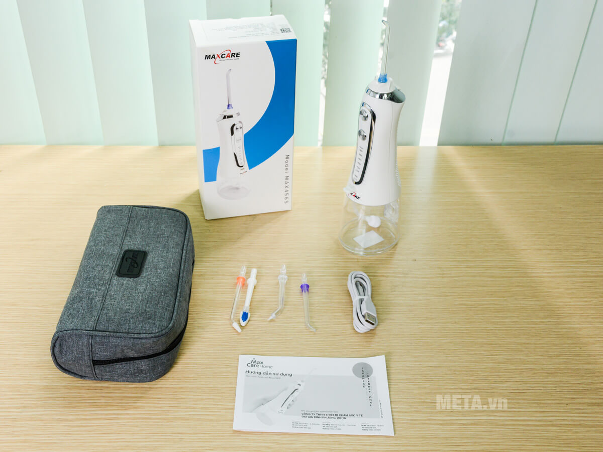 Máy tăm nước cầm tay Maxcare Max456S