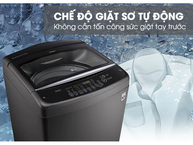 Máy giặt lồng đứng LG Inverter 11.5 kg T2351VSAB