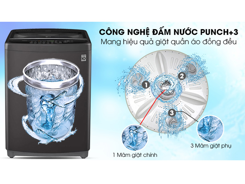 Máy giặt lồng đứng LG Inverter 11.5 kg T2351VSAB