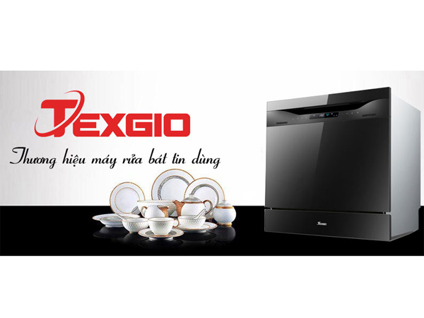 Máy rửa chén bát bán âm 8 bộ Texgio H595DT08B