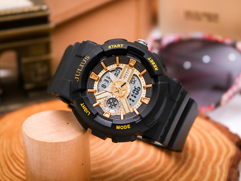 Đồng hồ nữ JA-1276 Julius Hàn Quốc thể thao chống thấm nước