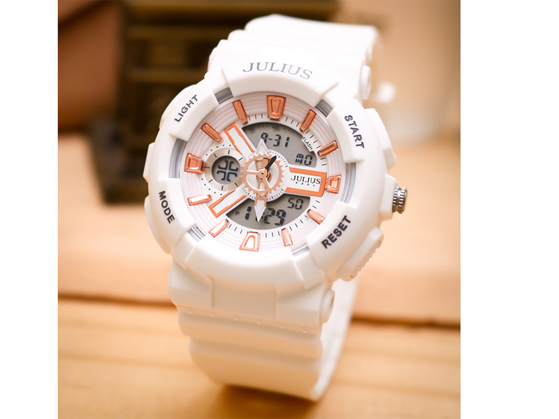 Đồng hồ nữ JA-1276 Julius Hàn Quốc thể thao chống thấm nước