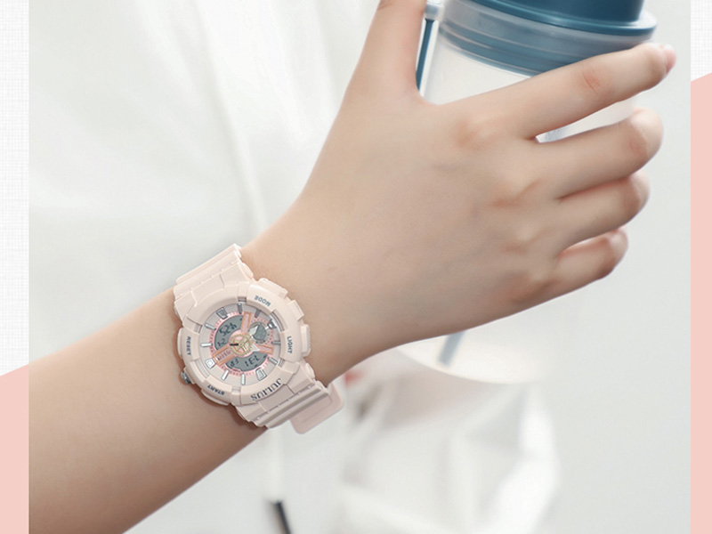 Đồng hồ nữ JA-1276 Julius Hàn Quốc thể thao chống thấm nước