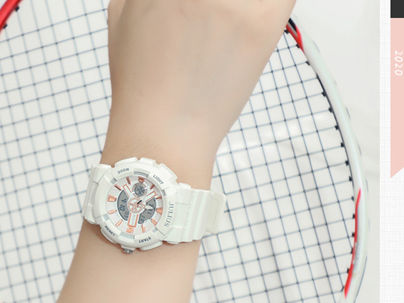 Đồng hồ nữ JA-1276 Julius Hàn Quốc thể thao chống thấm nước