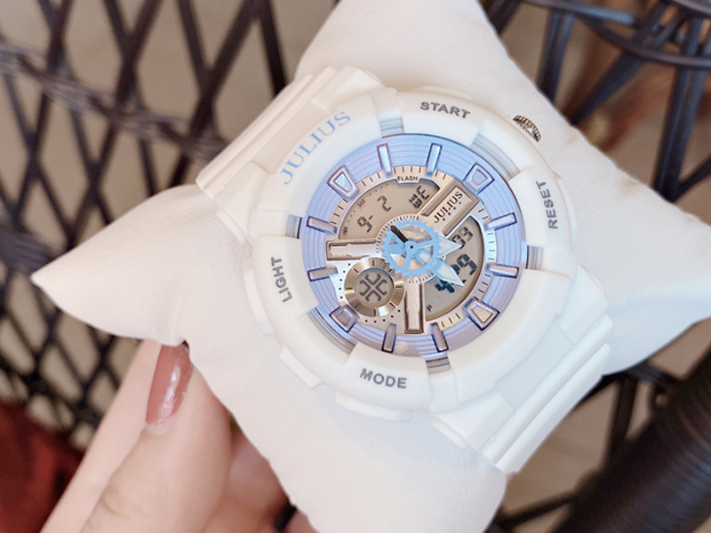 Đồng hồ nữ JA-1276 Julius Hàn Quốc thể thao chống thấm nước