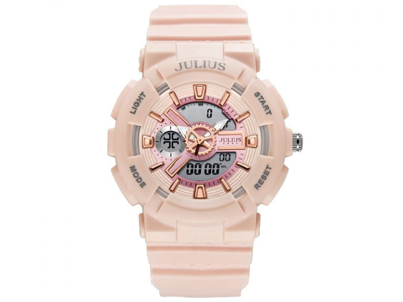 Đồng hồ nữ JA-1276 Julius Hàn Quốc thể thao chống thấm nước