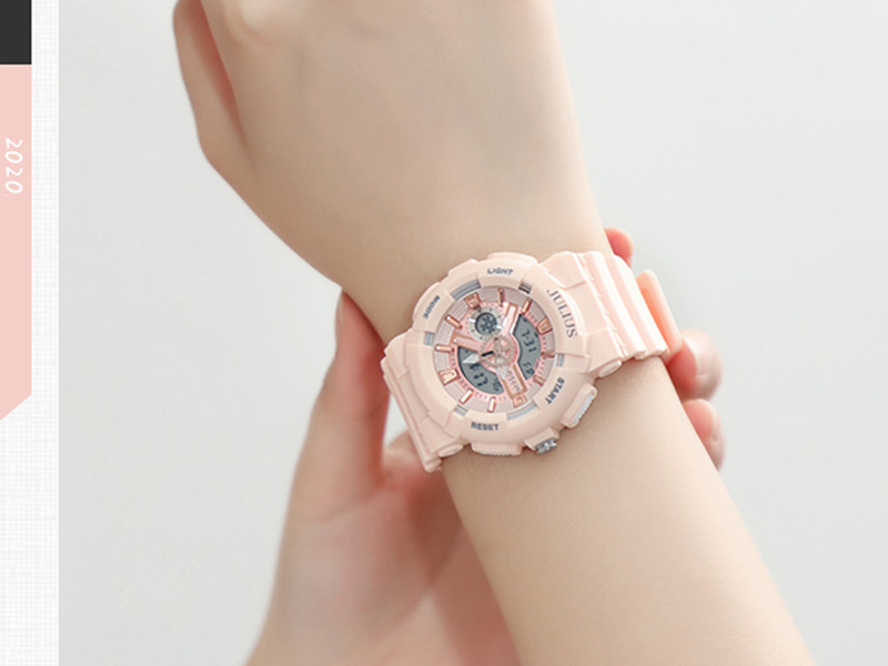 Đồng hồ nữ JA-1276 Julius Hàn Quốc thể thao chống thấm nước