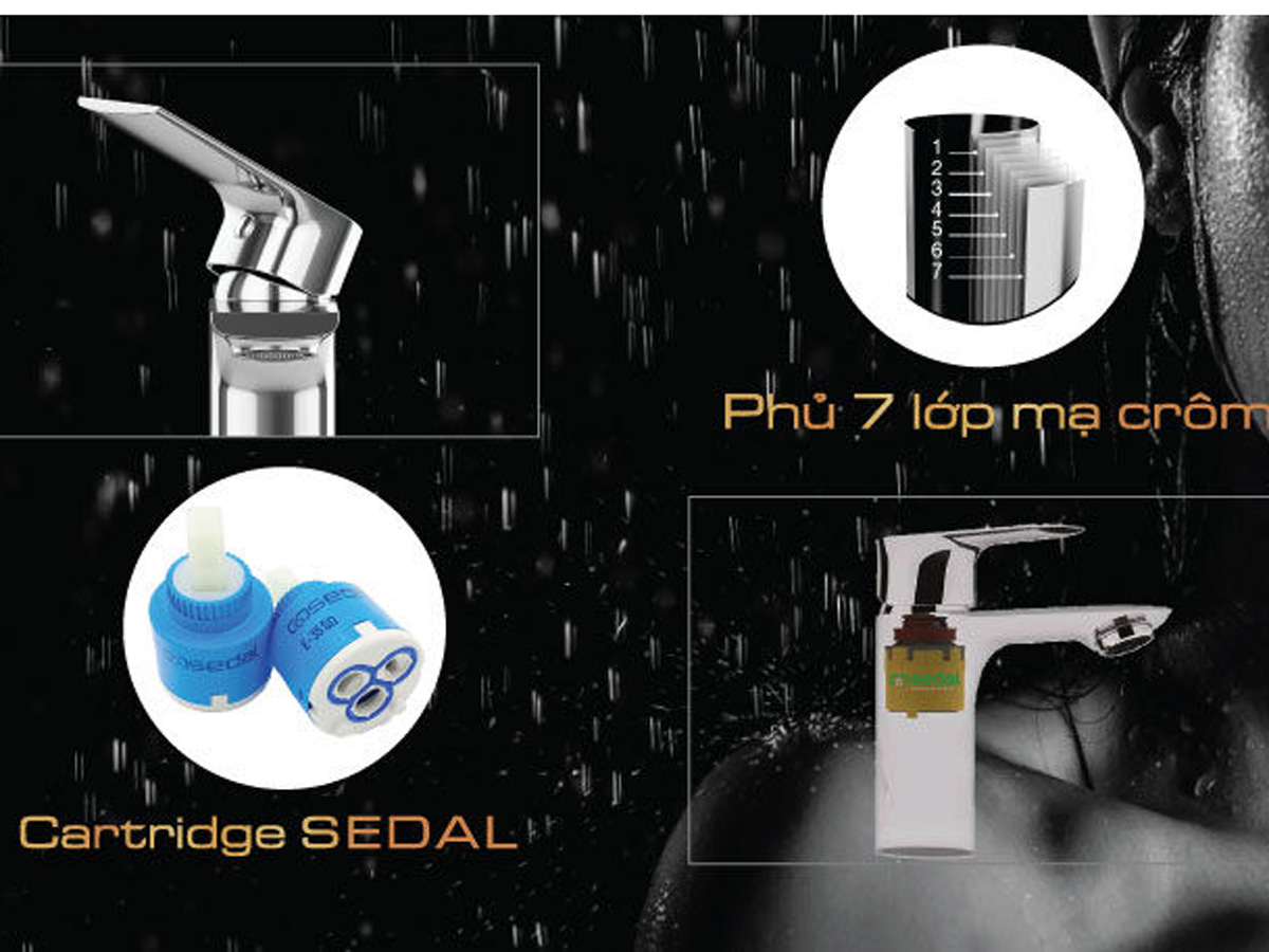 Vòi chậu lavabo Sơn Hà SHC FA391