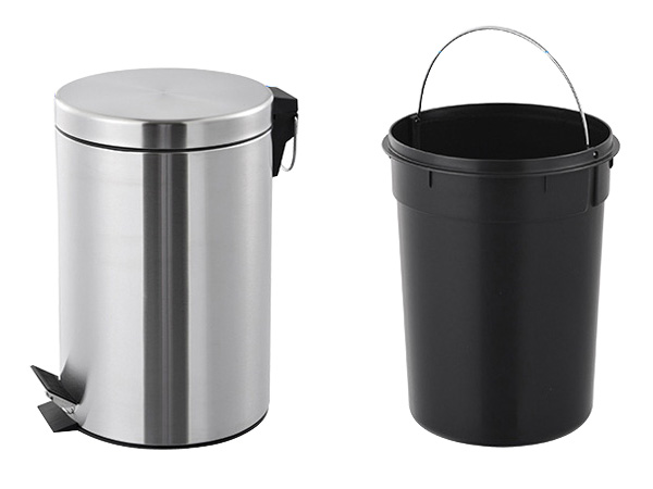 Thùng rác inox đạp chân Paloca (20 lít)