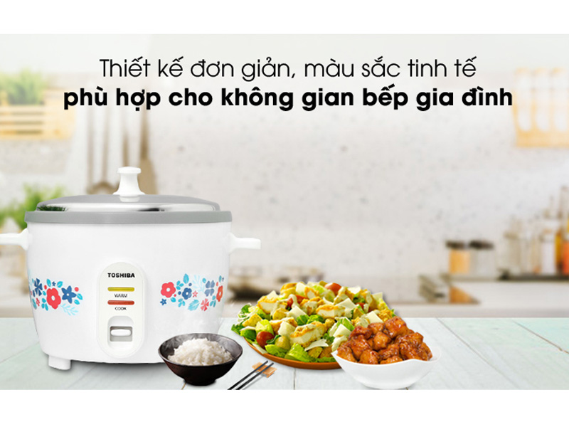 Nồi cơm nắp rời Toshiba RC-18MH2PV(F) 1.8 lít