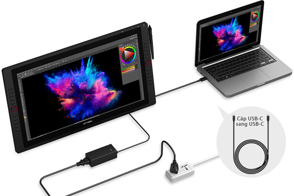 Bảng vẽ màn hình XP-Pen Artist 24 Pro QHD hiển thị 2K