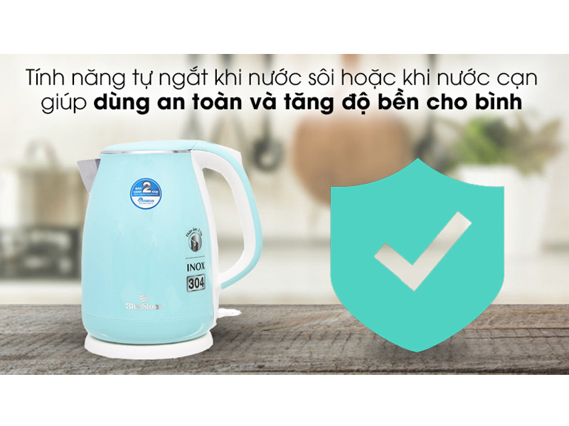 Ấm siêu tốc Bluestone KTB-3458 (1.7 lít)