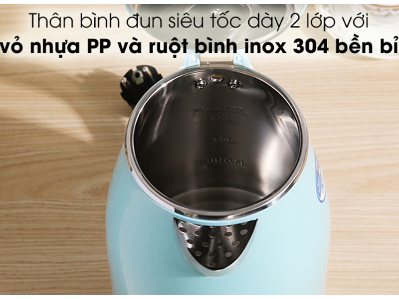 Ấm siêu tốc Bluestone KTB-3458 (1.7 lít)
