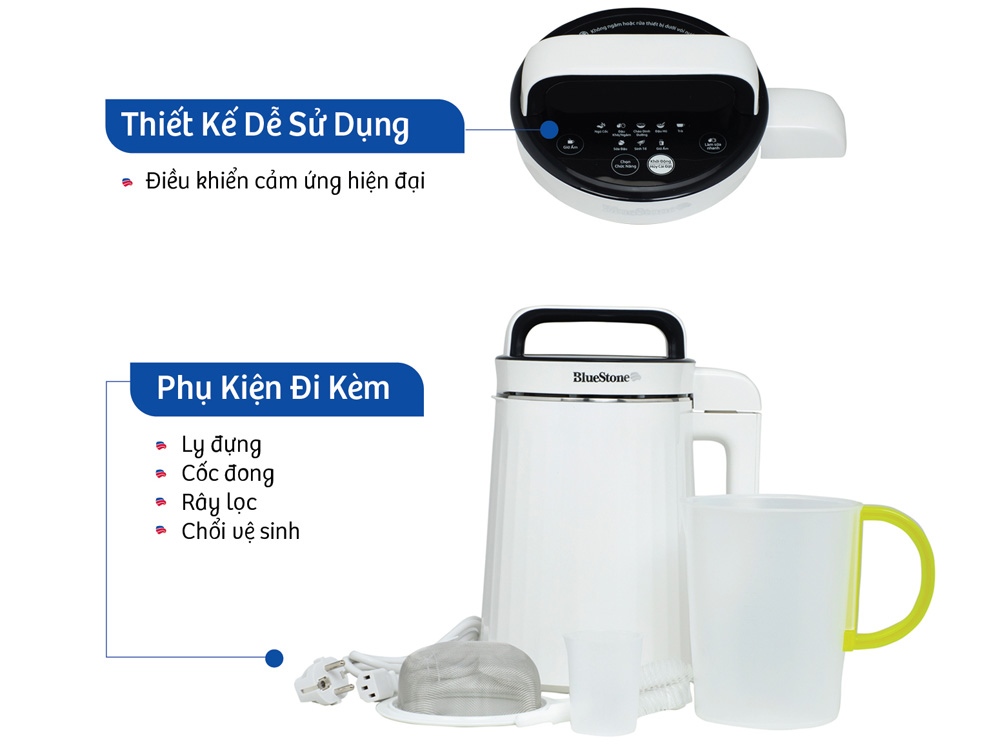 Máy làm sữa hạt đa năng Bluestone SMB-7329 (1.3 lít)