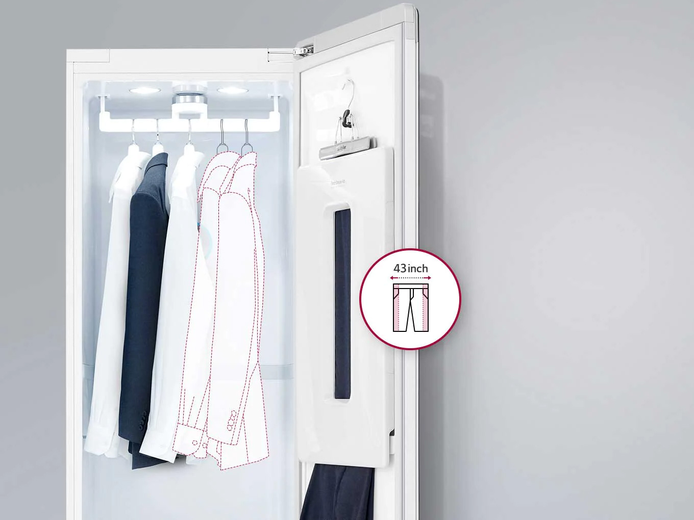 Tủ sấy chăm sóc quần áo thông minh LG Styler S5MB