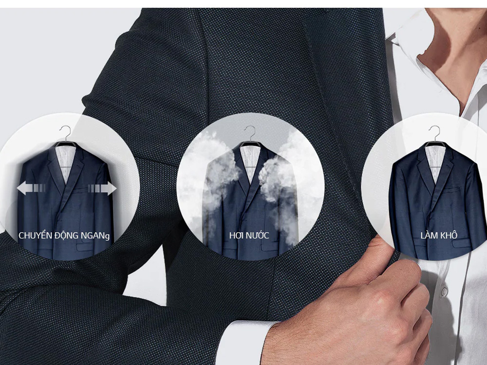 Tủ sấy chăm sóc quần áo thông minh LG Styler S5MB