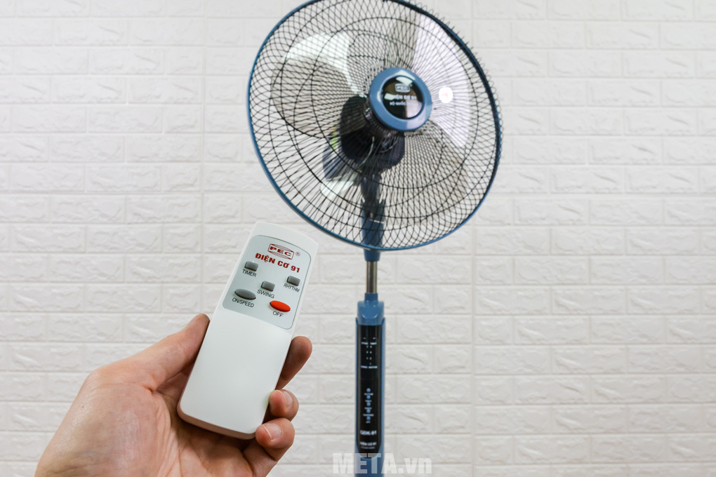 Quạt cây Điện Cơ 91 QĐK-91 (Có điều khiển)