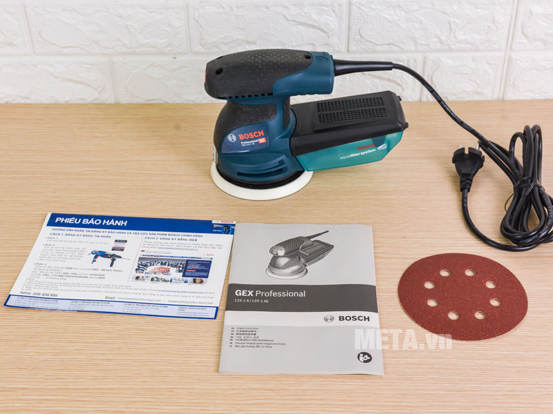 Máy chà lệch tâm Bosch GEX 125-1 AE - 06013875K0