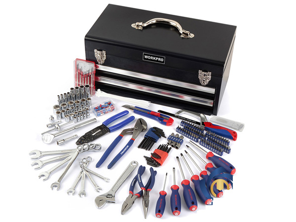 Bộ dụng cụ cơ khí 239 chi tiết Workpro W009028