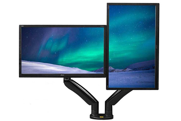 Giá treo 2 màn hình máy tính LCD North Bayou F195A (22"- 32")