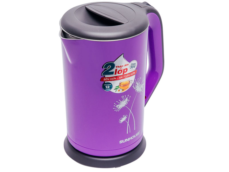 Ấm siêu tốc inox 2 lớp Sunhouse SHD1383P