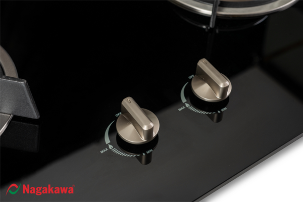 Bếp gas âm mặt kính cường lực Nagakawa NAG1751