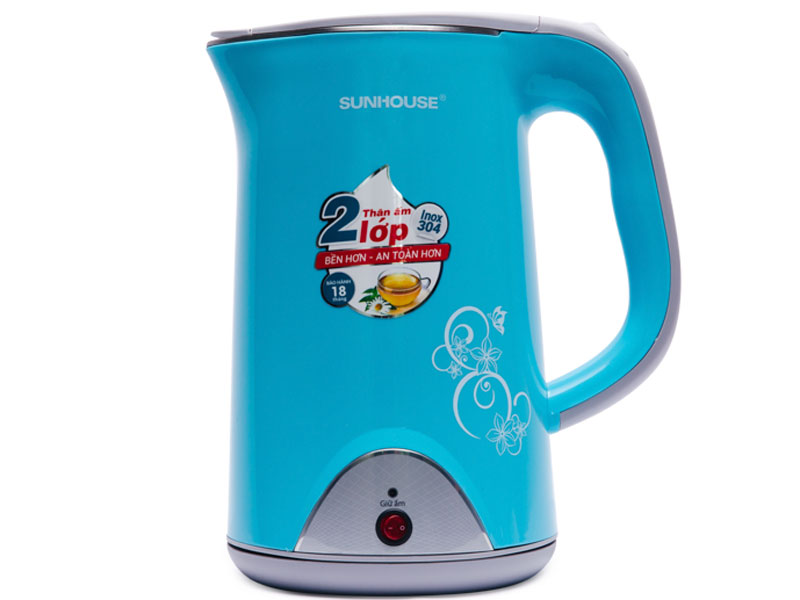 Ấm siêu tốc 2 lớp Sunhouse SHD1388