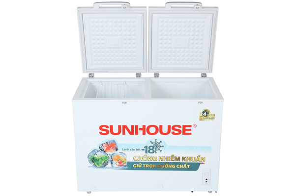 Tủ đông 2 ngăn 2 cánh Sunhouse SHR-F2272W2
