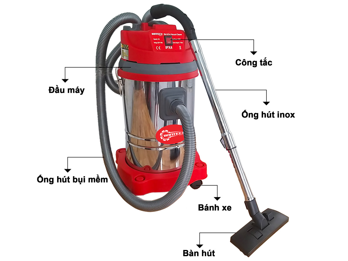 Máy hút bụi Wintech WIN-30 (30 lít)
